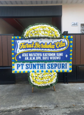 Papan Bunga Duka di Situmekar