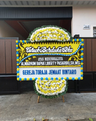 Papan Bunga Duka di Situmekar
